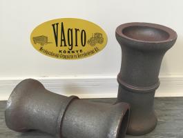 Új! Tárcsa öntvény távtartó 230 mm 40x40 tengelyre