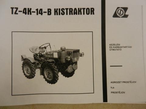 TZ-4K-14 kistraktor gépkönyve TZ-4K-14 kistraktor gépkönyve