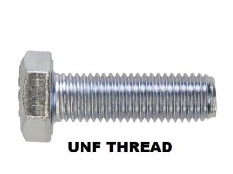 UNF szabvány hatlapfejű csavar 5/16 UNF szabvány hatlapfejű csavar 5/16