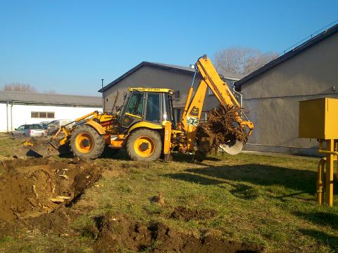 Gépi földmunka Gépi földmunka