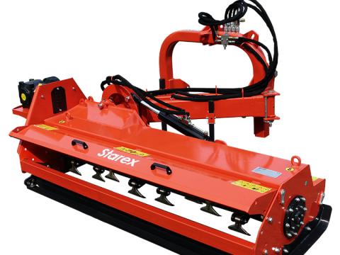 STAREX AGX-N 180-200 új szárzúzó rézsű vágására, nyitható burkolattal STAREX AGX-N 180-200 új szárzúzó rézsű vágására, nyitható burkolattal