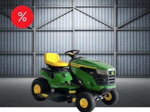 John Deere X107 fűnyírótraktor - ÚJ - 2 év GARANCIA - AKCIÓS ÁR John Deere X107 fűnyírótraktor - ÚJ - 2 év GARANCIA - AKCIÓS ÁR