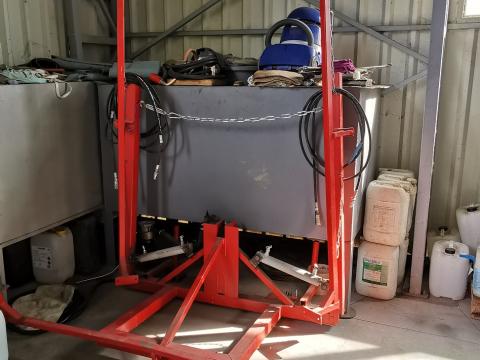 Rögtörő henger 6 m-es,  hidraulikusan csukható Rögtörő henger 6 m-es,  hidraulikusan csukható