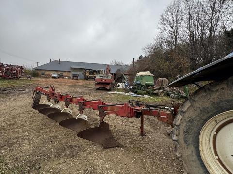 Eladó üzemképes MF agrolux eke,  hidraulikus kormányzással