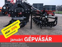 GÉPVÁSÁR -20% I TERMINATOR 7 késes I 65 cm mélység I 3 m