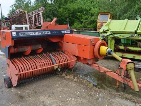 Deutz Fahr HD490 kiskocka balazo Deutz Fahr HD490 kiskocka balazo