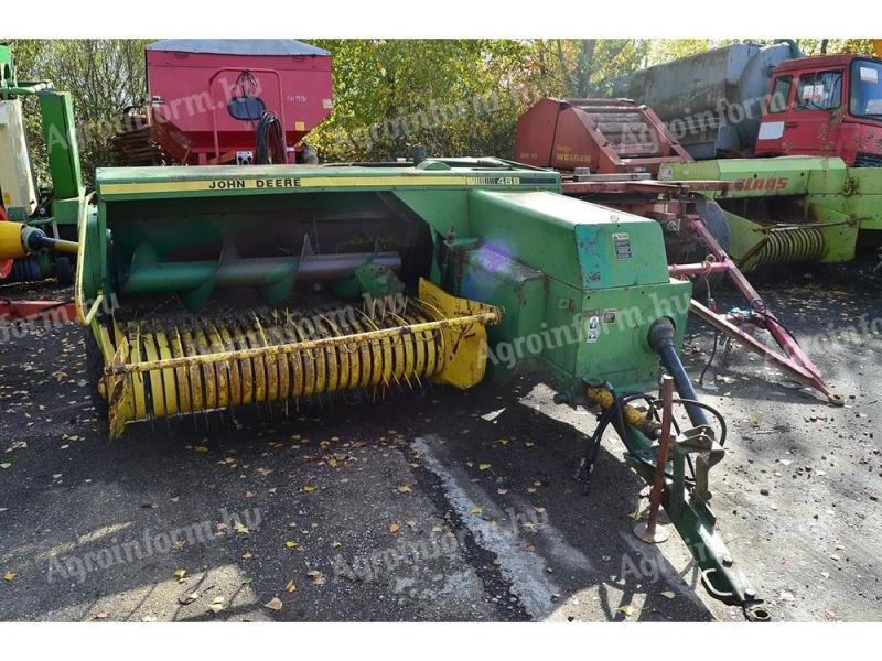 John Deere 468 kiskocka balazo