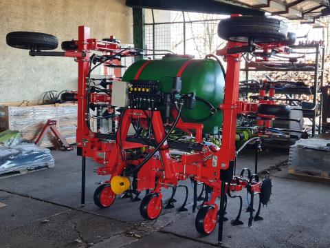 SASFORM SUK-6F sorközművelő kultivátor folyékony műtrágya-kijuttatóval SASFORM SUK-6F sorközművelő kultivátor folyékony műtrágya-kijuttatóval