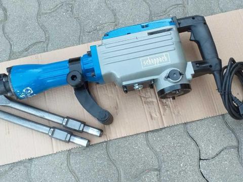 Bontókalapács 47 Joule / 1600w Elektromos Véső gép SDS MAX * Scheppach AB 1600 * Vésőgép Bontókalapács 47 Joule / 1600w Elektromos Véső gép SDS MAX * Scheppach AB 1600 * Vésőgép