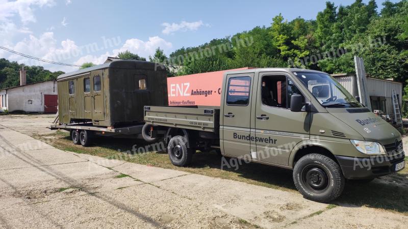 Katonai honvédségi pihenő hétvégi kis ház bungaló felépítmény bódé konténer