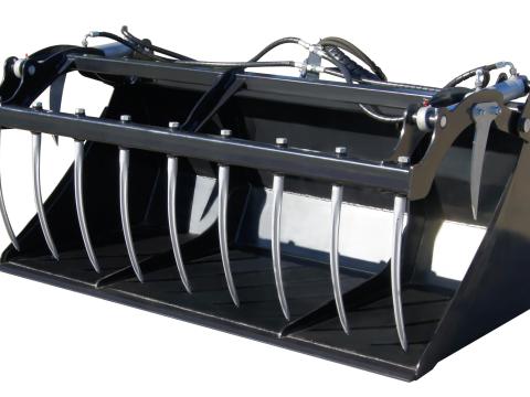 Hydramet Pelikán ráfogós kanál 2m homlokrakodóhoz Hydramet Pelikán ráfogós kanál 2m homlokrakodóhoz