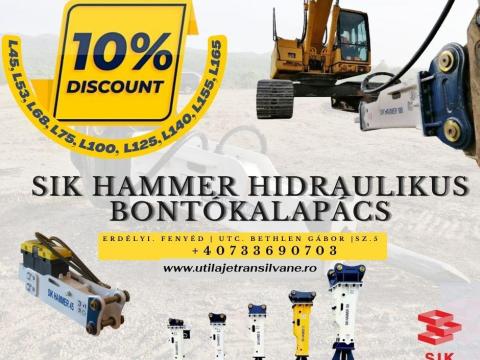 Hidraulikus bontókalapácsok kotrógépre és minikotrógépre !! LEÁRAZÁS Hidraulikus bontókalapácsok kotrógépre és minikotrógépre !! LEÁRAZÁS