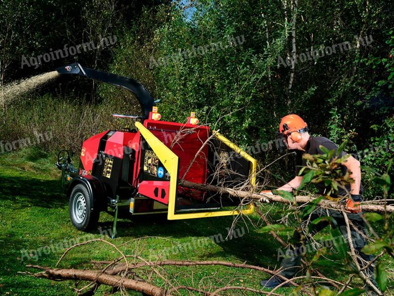 LINDDANA TP 166 MOBILE ágaprító, ágdaráló, faszecskázó