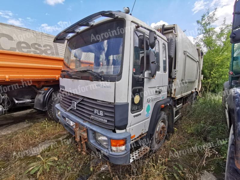 Volvo FL6 kommunalis szemetszallito teherauto