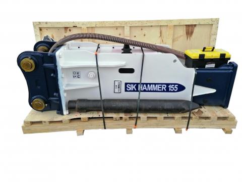 SIK hammer Box type L155 hidraulikus bontókalapács kotró,  markoló,  exkavátor