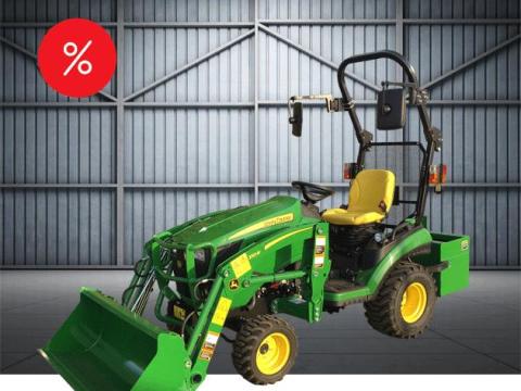 JOHN DEERE 1026R kompakt traktor - 26LE + HOMLOKRAKODÓ - ÚJ - 2 év GARANCIA - AKCIÓS ÁR JOHN DEERE 1026R kompakt traktor - 26LE + HOMLOKRAKODÓ - ÚJ - 2 év GARANCIA - AKCIÓS ÁR