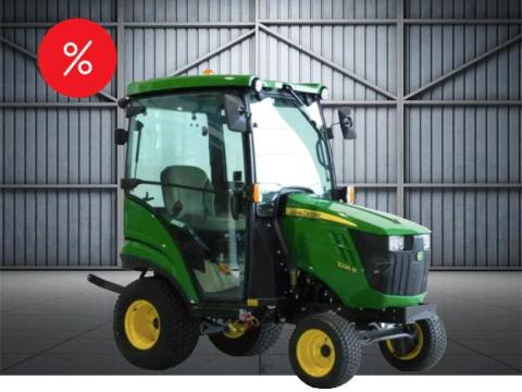 JOHN DEERE 1026R kompakt traktor 26LE - fülkés - ÚJ - 2 év GARANCIA - AKCIÓS ÁR JOHN DEERE 1026R kompakt traktor 26LE - fülkés - ÚJ - 2 év GARANCIA - AKCIÓS ÁR