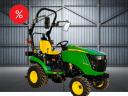 JOHN DEERE 1026R kompakt traktor - 26LE - ÚJ - 2 év GARANCIA - AKCIÓS ÁR