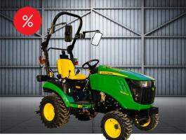 JOHN DEERE 1026R kompakt traktor - 26LE - ÚJ - 2 év GARANCIA - AKCIÓS ÁR