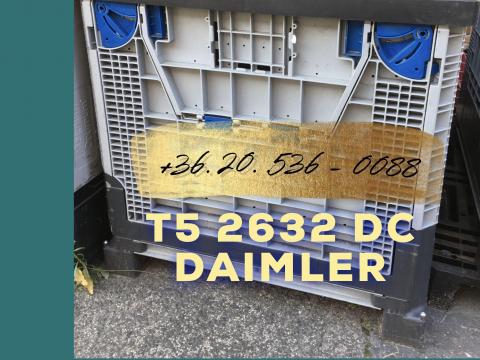 Daimler Chrysler T5 2632 műanyag összecsukható konténer plastics box-USED 20 536 - 0088 Daimler Chrysler T5 2632 műanyag összecsukható konténer plastics box-USED 20 536 - 0088
