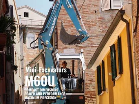 MINIKOTRÓ ÁROKÁSÓ MESSERSI - M60U MINIKOTRÓ ÁROKÁSÓ MESSERSI - M60U