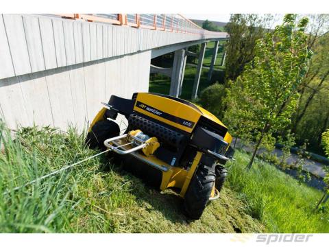 SPIDER – ILD02 TÁVVEZÉRLÉSŰ MULCSOZÓ SPIDER – ILD02 TÁVVEZÉRLÉSŰ MULCSOZÓ