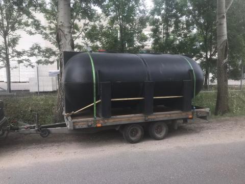 6 m³-es műanyag szállítótartály 6 m³-es műanyag szállítótartály