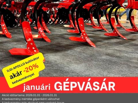 GÉPVÁSÁR -20% I Gruber I Kultivátor I ILGI Apollo I rugóskapás I 3-6 méter GÉPVÁSÁR -20% I Gruber I Kultivátor I ILGI Apollo I rugóskapás I 3-6 méter