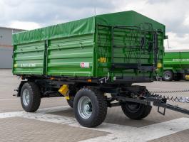 Új Pronar T680 800+800 (18T) három oldalra billenthető pótkocsi 3 év garanciával, készletről