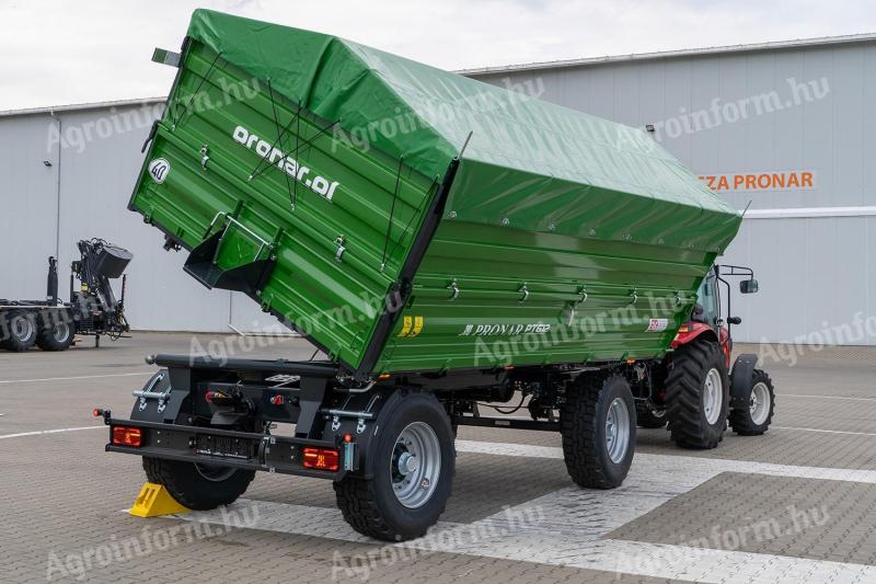 Új Pronar PT612 (16T) pótkocsi készletakció a legjobb áron, 3 év garanciával