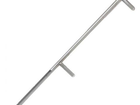 Talajmintavevő taposóvassal Talajmintavevő taposóvassal