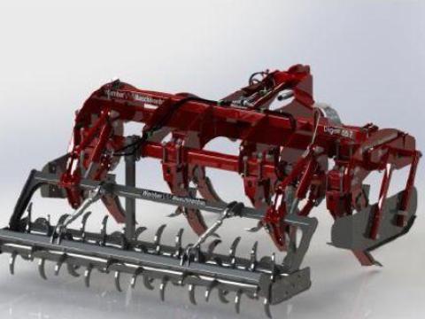 Wernher Diger 557 típusú,  7 késes altalajlazító Wernher Diger 557 típusú,  7 késes altalajlazító