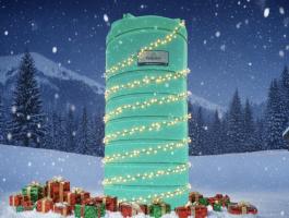 Nitrosol-tartály,  folyékony műtrágya tároló,  Kingspan AgriMaster 28 000