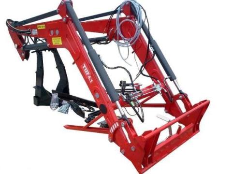 Homlokrakodó WOL-MET MTZ-hez – Joystick vezérlés, 1500 kg teherbírással, euró kerettel Homlokrakodó WOL-MET MTZ-hez – Joystick vezérlés, 1500 kg teherbírással, euró kerettel