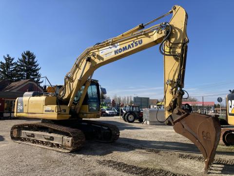 Komatsu PC210 22 tonnás lánctalpas kotró klímával eladó