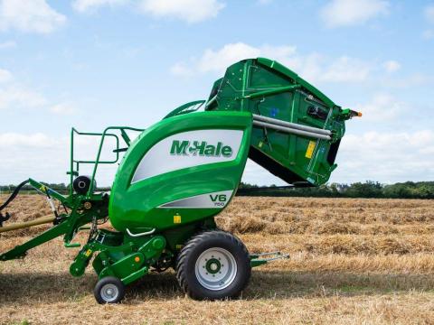 McHale V6750 változókamrás körbálázó McHale V6750 változókamrás körbálázó