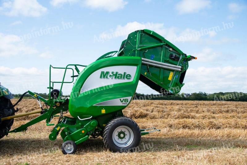 McHale V6750 változókamrás körbálázó