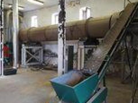 Dobszárító,  forgodobos szárító