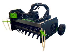 OSMAQ TVO kombinált nyesedékzúzó szőlő- és gyümölcsültetvényekbe