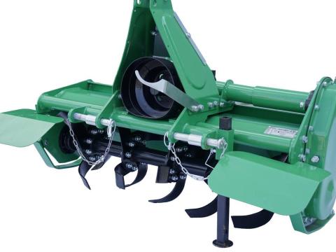 Új,  135 cm széles kardánhajtású talajmaró raktárról kistraktorhoz Új,  135 cm széles kardánhajtású talajmaró raktárról kistraktorhoz