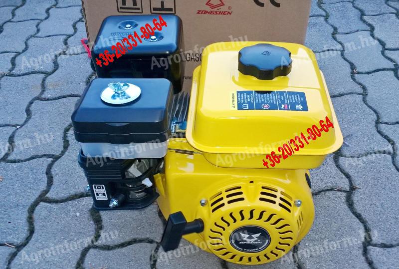 Meghajtó Motor 4T OHV 196cm³/6.5Le kúpos tengely 15-20mm * Zongshen 168FB * Rotakapa stb