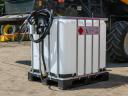 1000 literes IBC és 12V DT-Pro kimérőszerkezet gázolajhoz