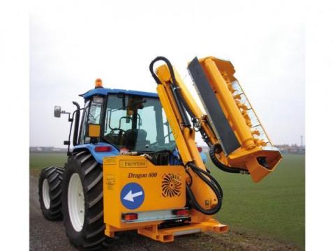 FRONTONI Dragon rézsűzúzók – Traktorhoz csatlakoztatható rézsűzúzó gépek