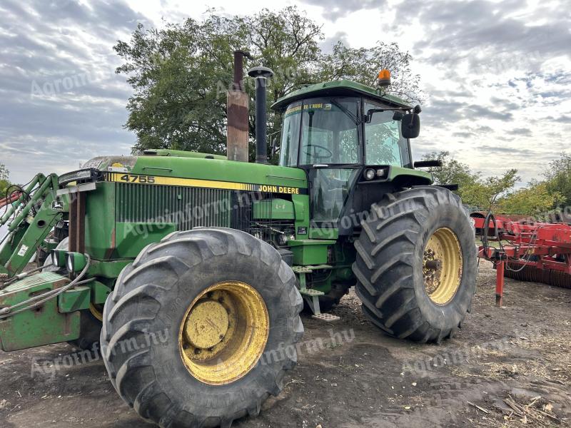 John Deere 4755 eladó 550 üzemórás felújított motorral