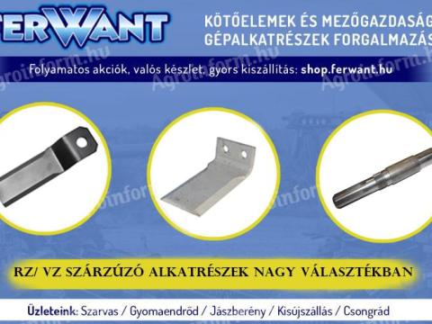 RZ és VZ Szárzúzó alkatrészek nagy választékban RZ és VZ Szárzúzó alkatrészek nagy választékban