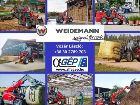 Weidemann T4512 és Weidemann T5522 rakodógépek