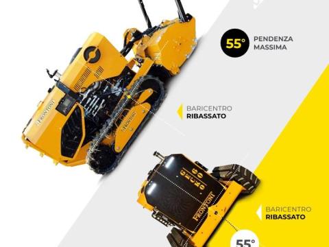 FRONTONI GECKO távvezérlésű eszközhordozó/rézsűzúzó FRONTONI GECKO távvezérlésű eszközhordozó/rézsűzúzó