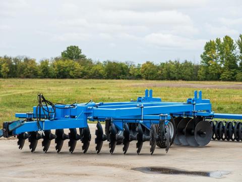 Nehéz V tárcsa (3 m), ékgyűrűs hengerrel