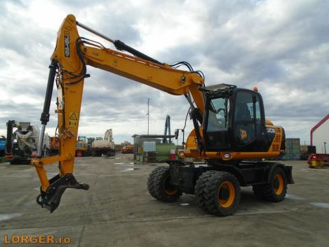 JCB JS145W gumikerekes kotró JCB JS145W gumikerekes kotró
