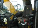 JCB JS145W gumikerekes kotró